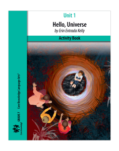 Hello, Universe: CKLA Activity Book