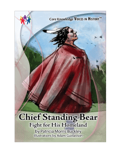 CK Voices in History™ Chief Standing Bear: Fight for His Homeland